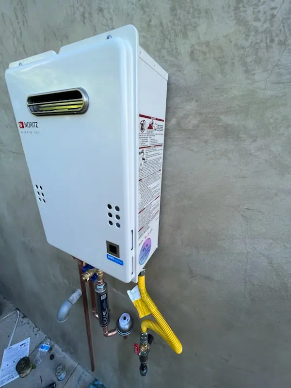 Tankless water heater installation for Boonville homes
